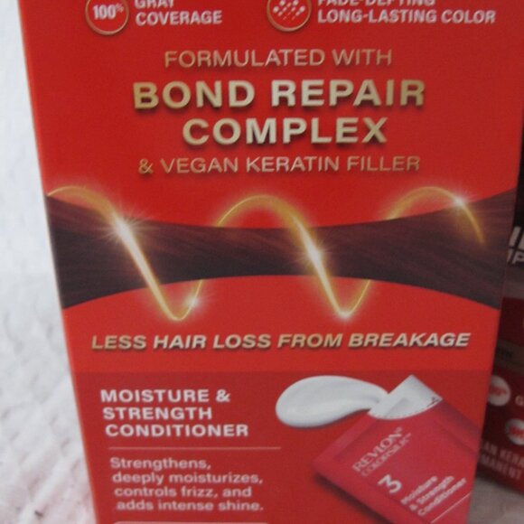 Bundle of 2 Revlon Colorsilk Dark Auburn Haircolor - Picture 7 of 9